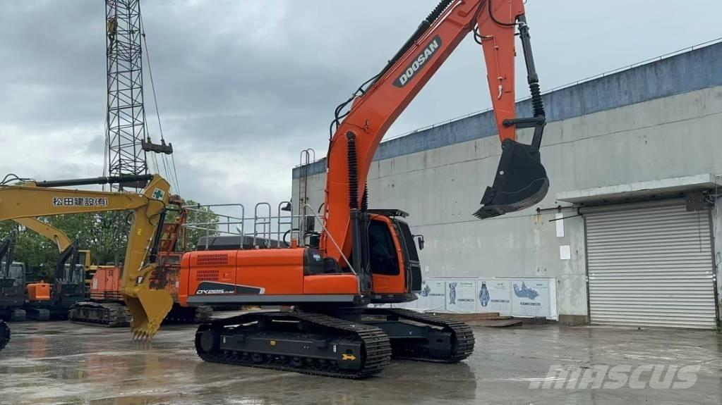 Doosan DX 225 LC Paletli ekskavatörler