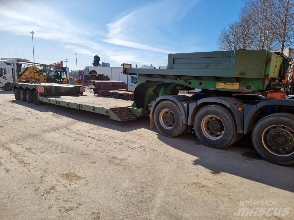 Broshuis 4ABD - 58 Low loader yari çekiciler