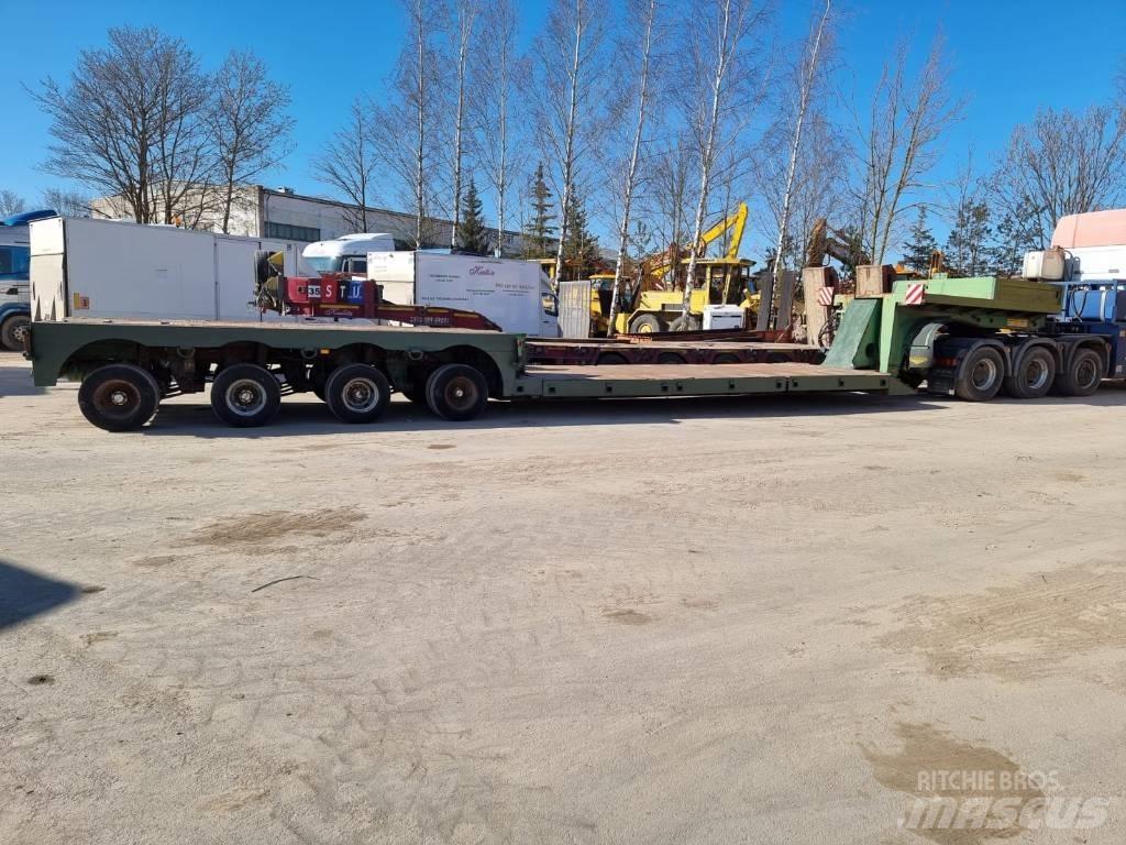 Broshuis 4ABD - 58 Low loader yari çekiciler