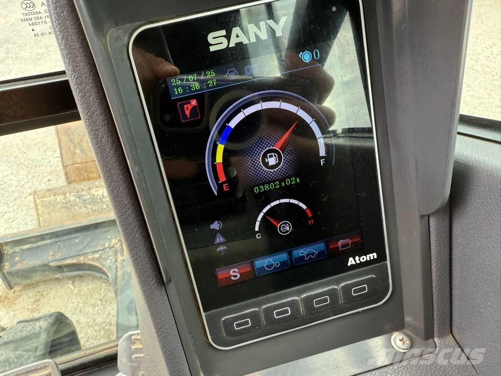 Sany SY 50 U Mini ekskavatörler, 7 tona dek
