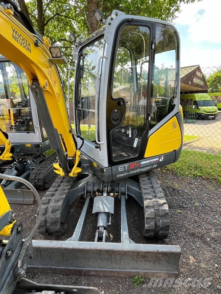 Wacker Neuson ET 24 Mini ekskavatörler, 7 tona dek