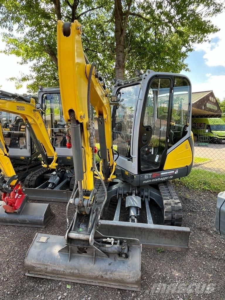 Wacker Neuson ET 24 Mini ekskavatörler, 7 tona dek
