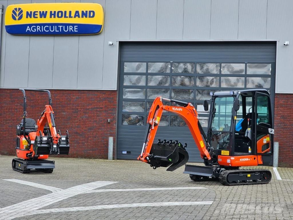 Kubota KX019-4 Mini ekskavatörler, 7 tona dek