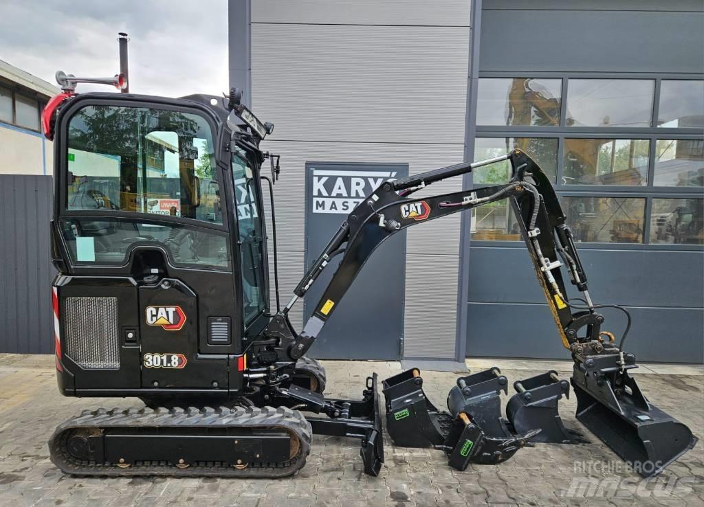 CAT 301.8 CR Mini ekskavatörler, 7 tona dek
