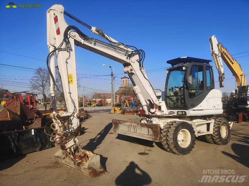 CASE WX 125 Lastik tekerli ekskavatörler