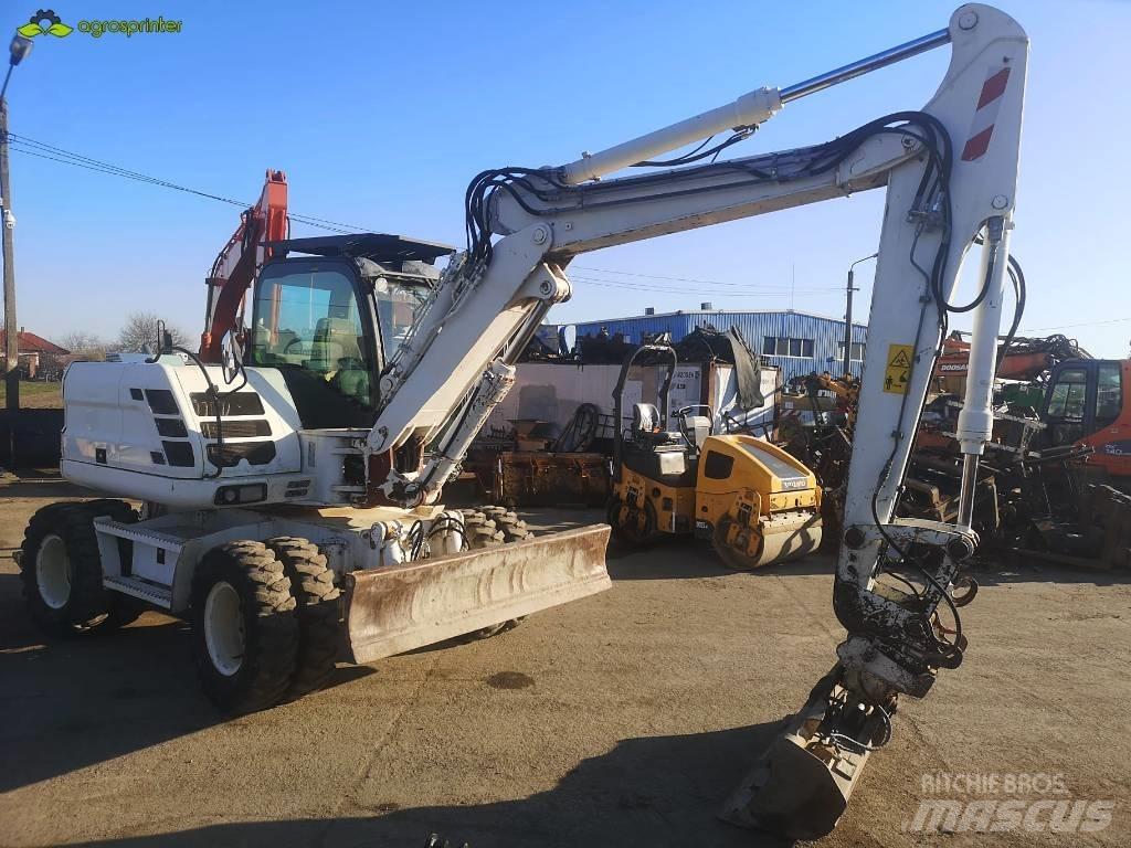 CASE WX 125 Lastik tekerli ekskavatörler
