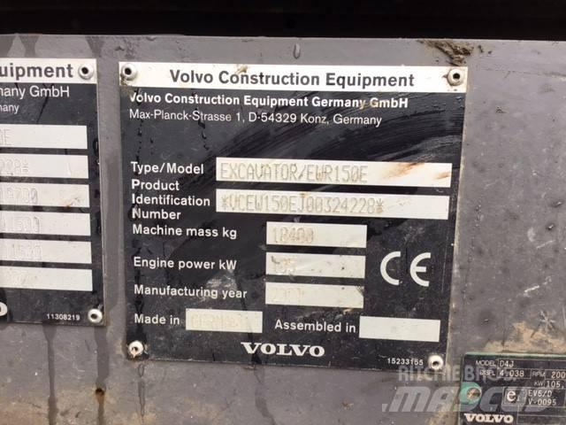 Volvo EWR 150 E Lastik tekerli ekskavatörler