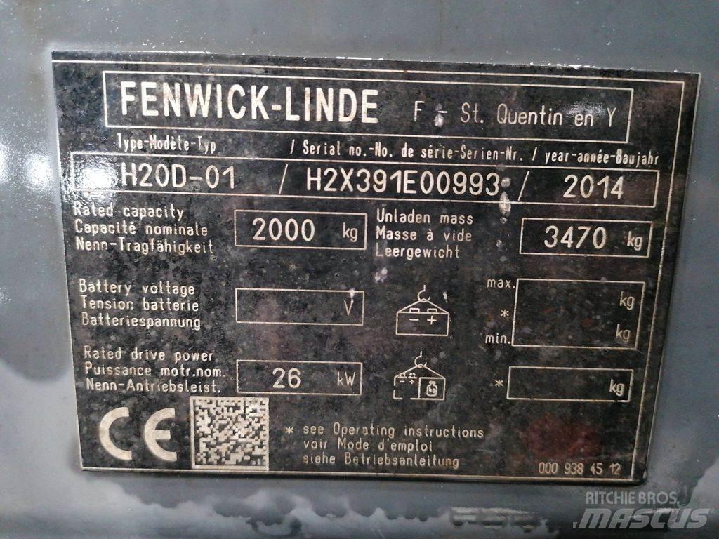 Linde H20D-01 Dizel forkliftler