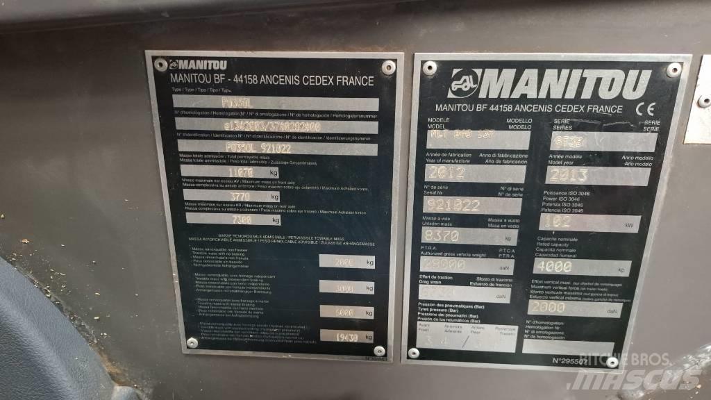 Manitou MLT 840-137 Teleskopik yükleyiciler
