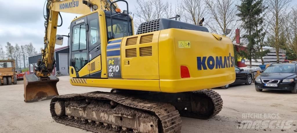 Komatsu PC 210 LC-10 Paletli ekskavatörler