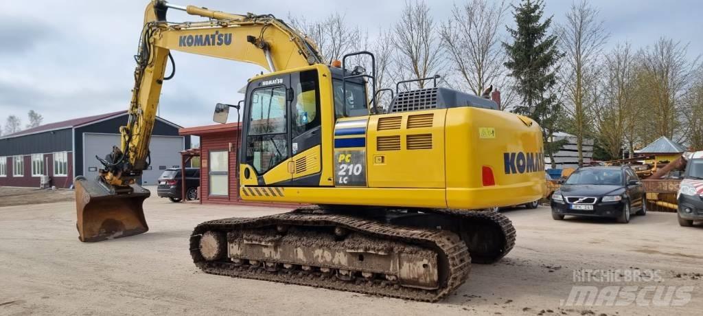 Komatsu PC 210 LC-10 Paletli ekskavatörler