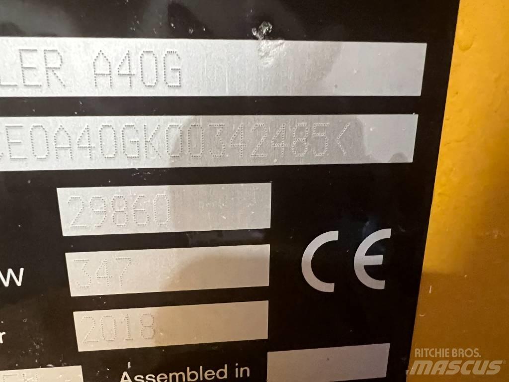 Volvo A 40 G Belden kirma kaya kamyonu