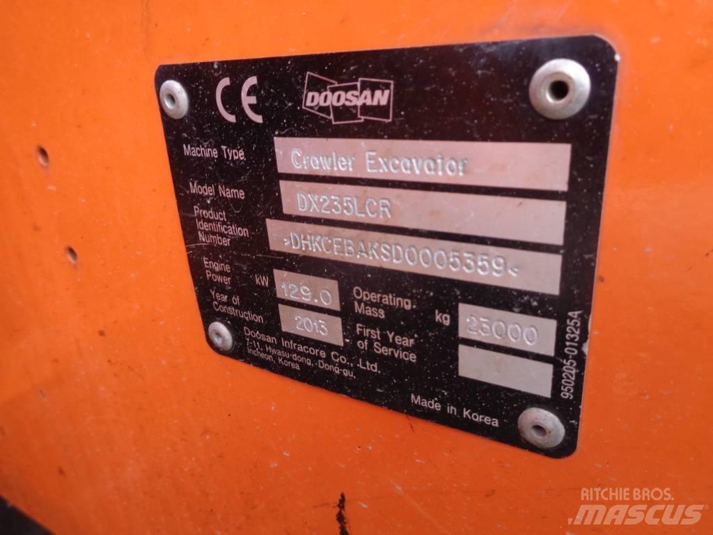 Doosan 235 LCR Paletli ekskavatörler