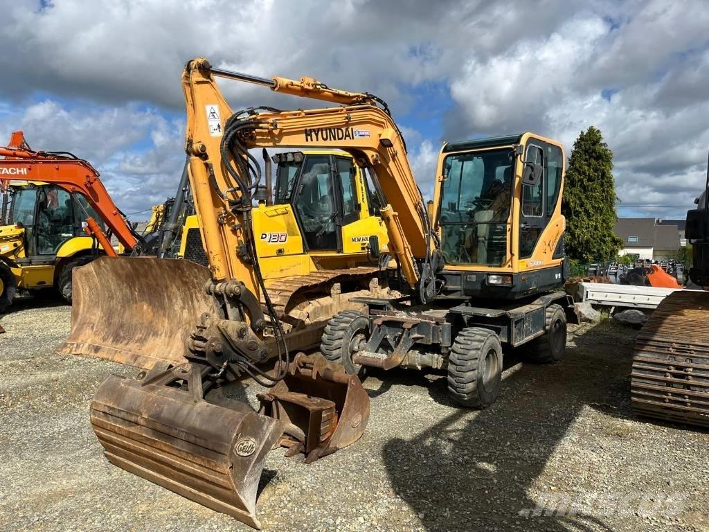 Hyundai R55W-9 Lastik tekerli ekskavatörler