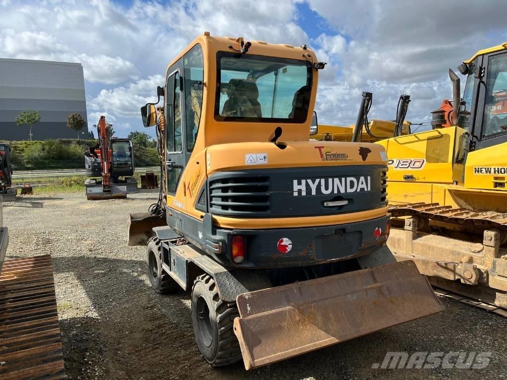 Hyundai R55W-9 Lastik tekerli ekskavatörler