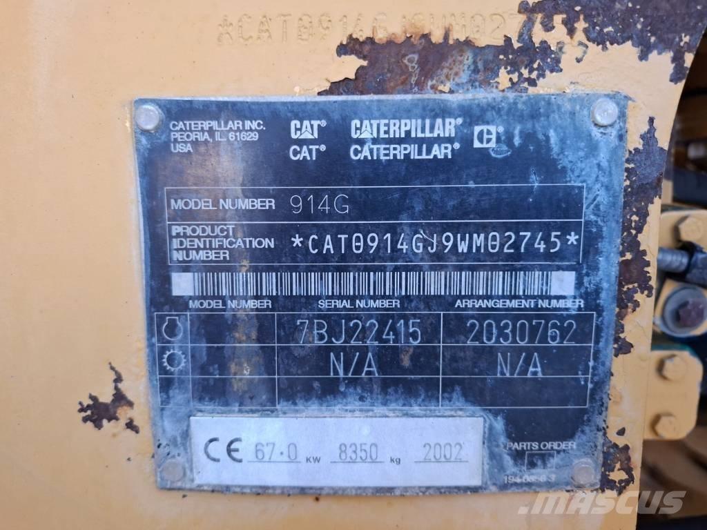 CAT 914 G Tekerlekli yükleyiciler