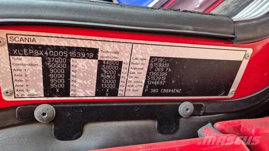 Scania p 380 Yol-Arazi Tipi Vinçler (AT)