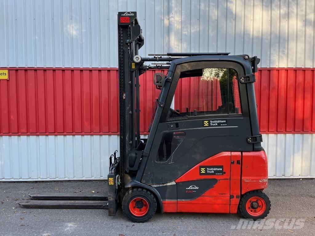 Linde E20PH-02 Elektrikli forkliftler