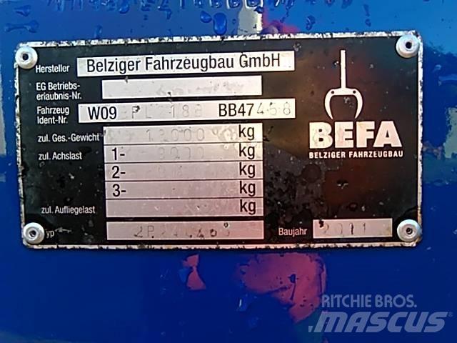 BEFA 6500 Tomruk römorklari
