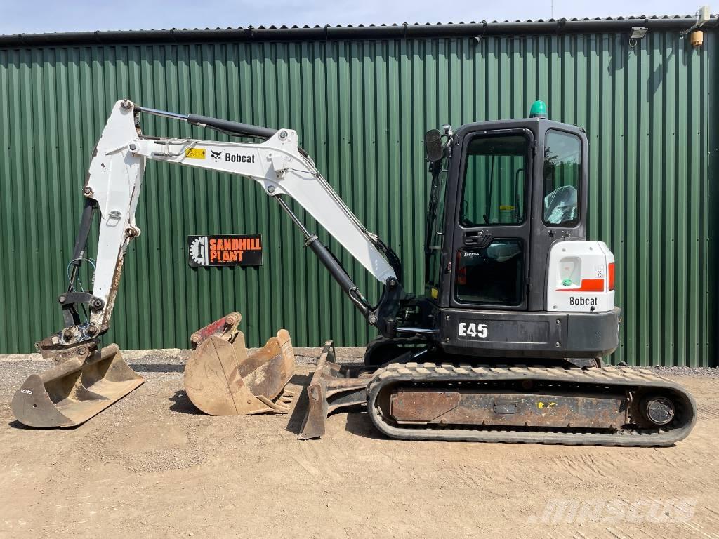 Bobcat E 45 Mini ekskavatörler, 7 tona dek