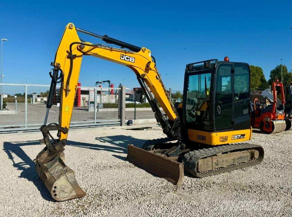 JCB 57 C-1 Mini ekskavatörler, 7 tona dek