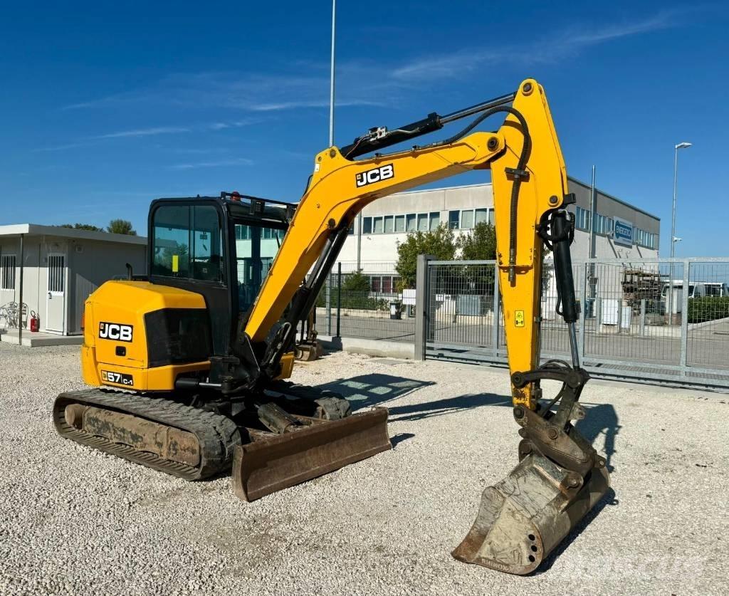 JCB 57 C-1 Mini ekskavatörler, 7 tona dek