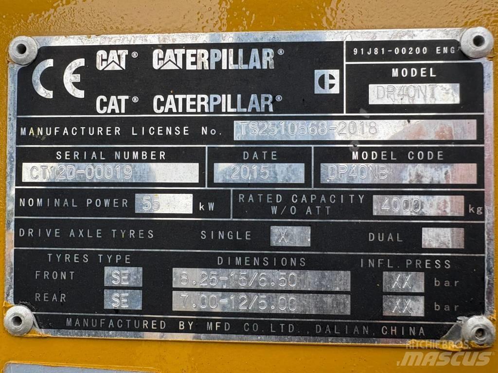 CAT DP40NT Dizel forkliftler