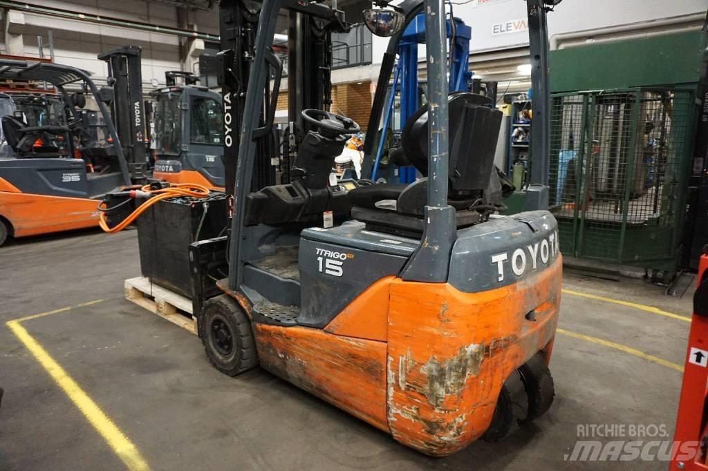 Toyota 8FBE15T Elektrikli forkliftler