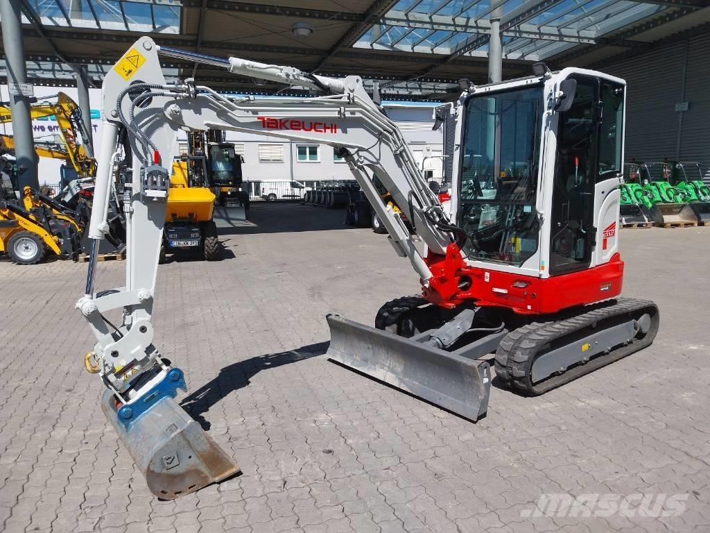 Takeuchi TB 335 R Mini ekskavatörler, 7 tona dek