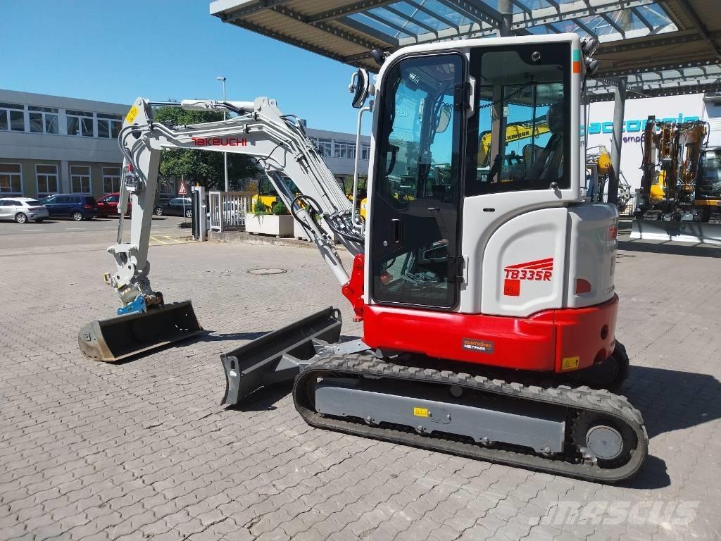 Takeuchi TB 335 R Mini ekskavatörler, 7 tona dek