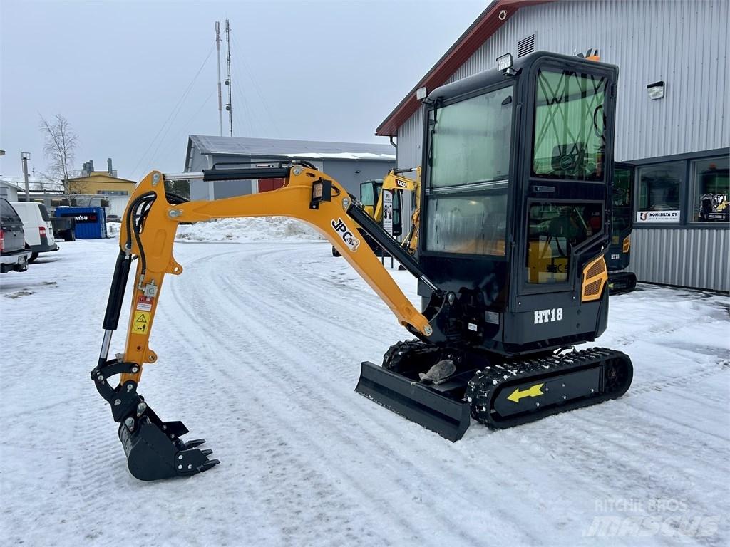 JPC HT18 HYTILLÄ Mini ekskavatörler, 7 tona dek