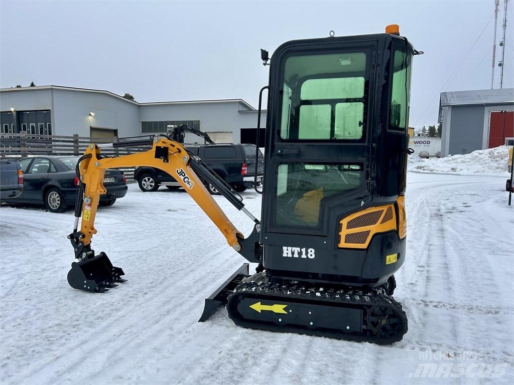 JPC HT18 HYTILLÄ Mini ekskavatörler, 7 tona dek