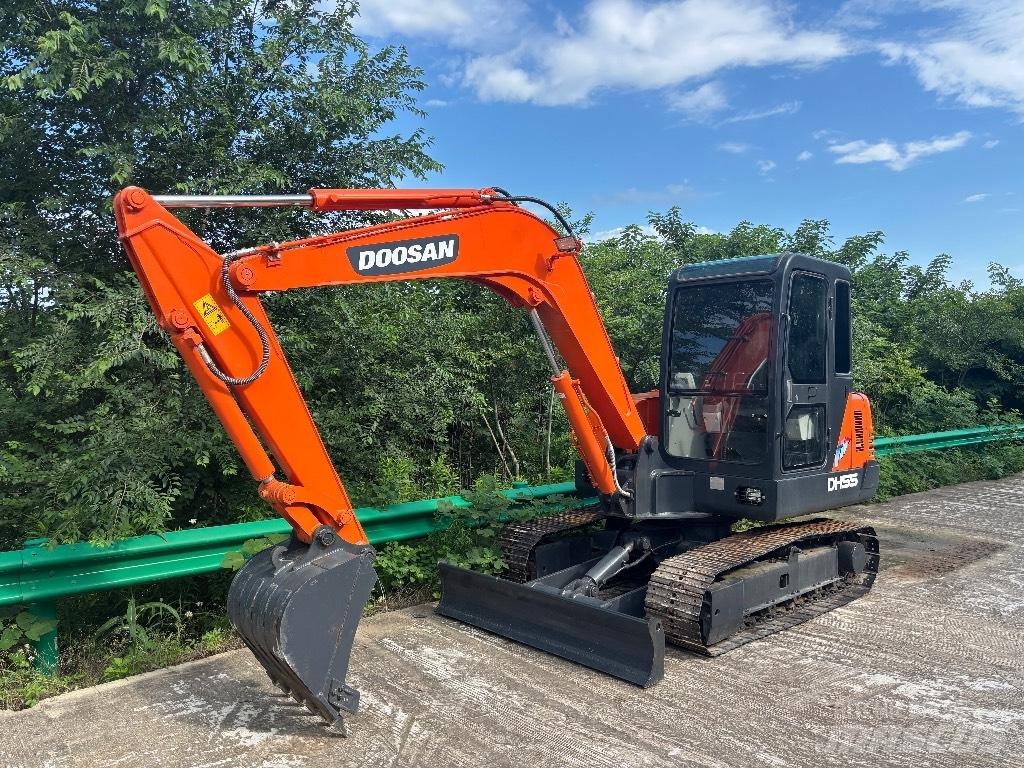 Doosan DH 55 Mini ekskavatörler, 7 tona dek