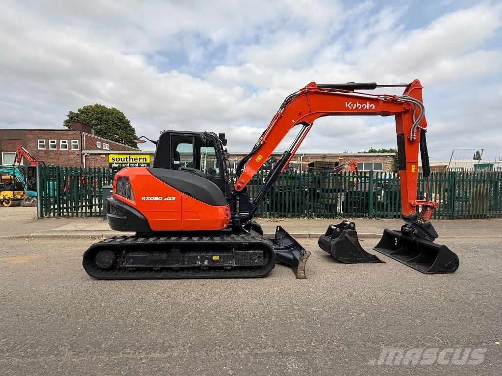 Kubota KX 080-4 Midi ekskavatörler 7 - 12 t
