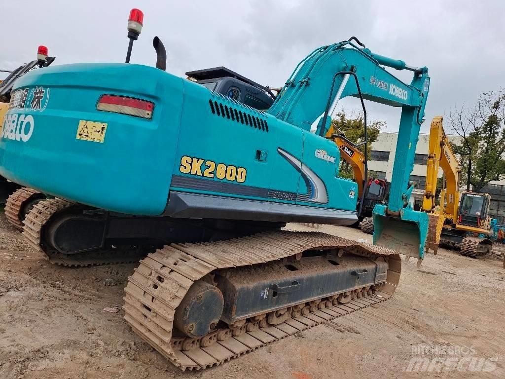 Kobelco SK 260 LC Paletli ekskavatörler