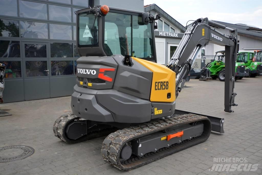 Volvo ECR 58 F Mini ekskavatörler, 7 tona dek