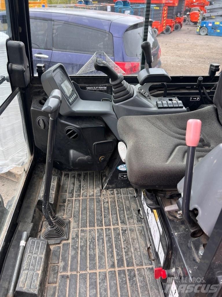 Yanmar SV 18 Mini ekskavatörler, 7 tona dek
