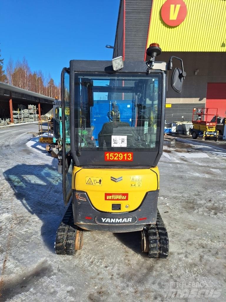 Yanmar SV 18 Mini ekskavatörler, 7 tona dek