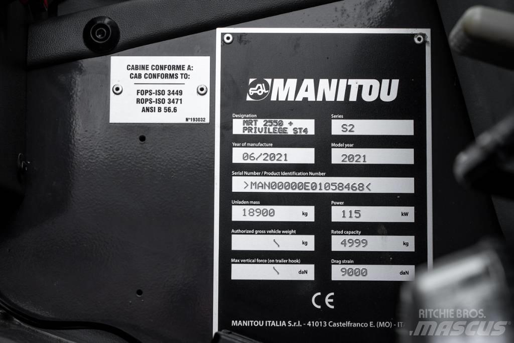 Manitou MRT 2550+ Teleskopik yükleyiciler
