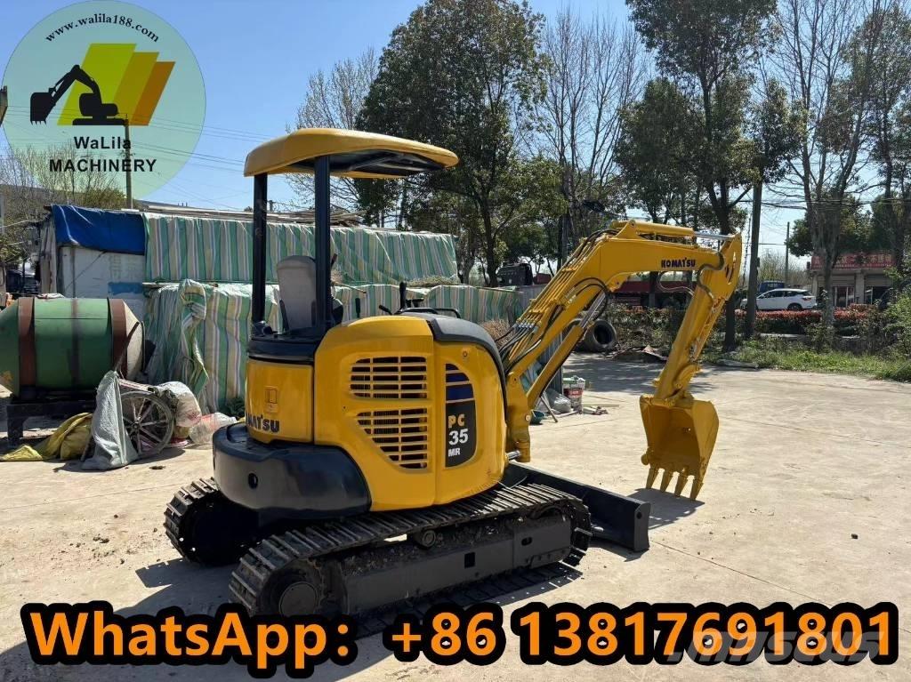 Komatsu PC 35 MR Mini ekskavatörler, 7 tona dek