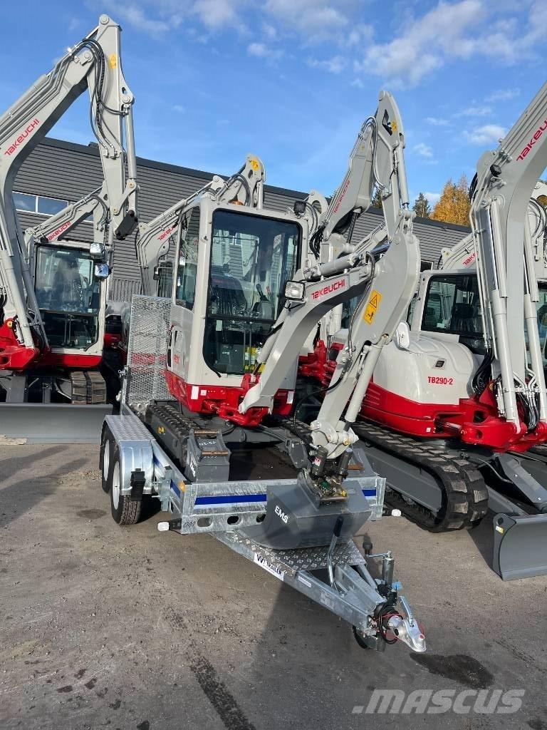 Takeuchi TB 216A Mini ekskavatörler, 7 tona dek