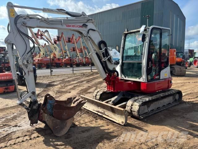 Takeuchi TB 257 FR Mini ekskavatörler, 7 tona dek