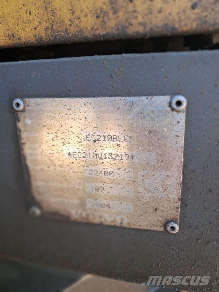Volvo EC 210 B LC Paletli ekskavatörler