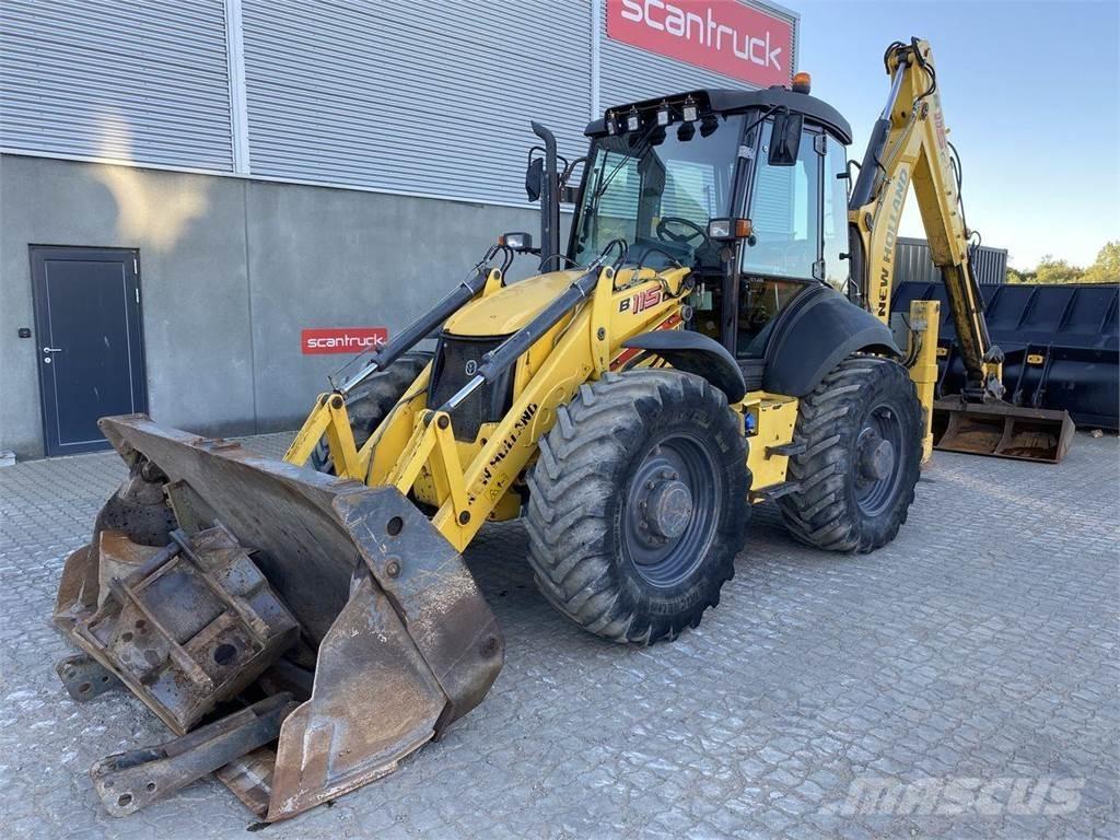 New Holland LB115 Kazıcı yükleyiciler - beko loder