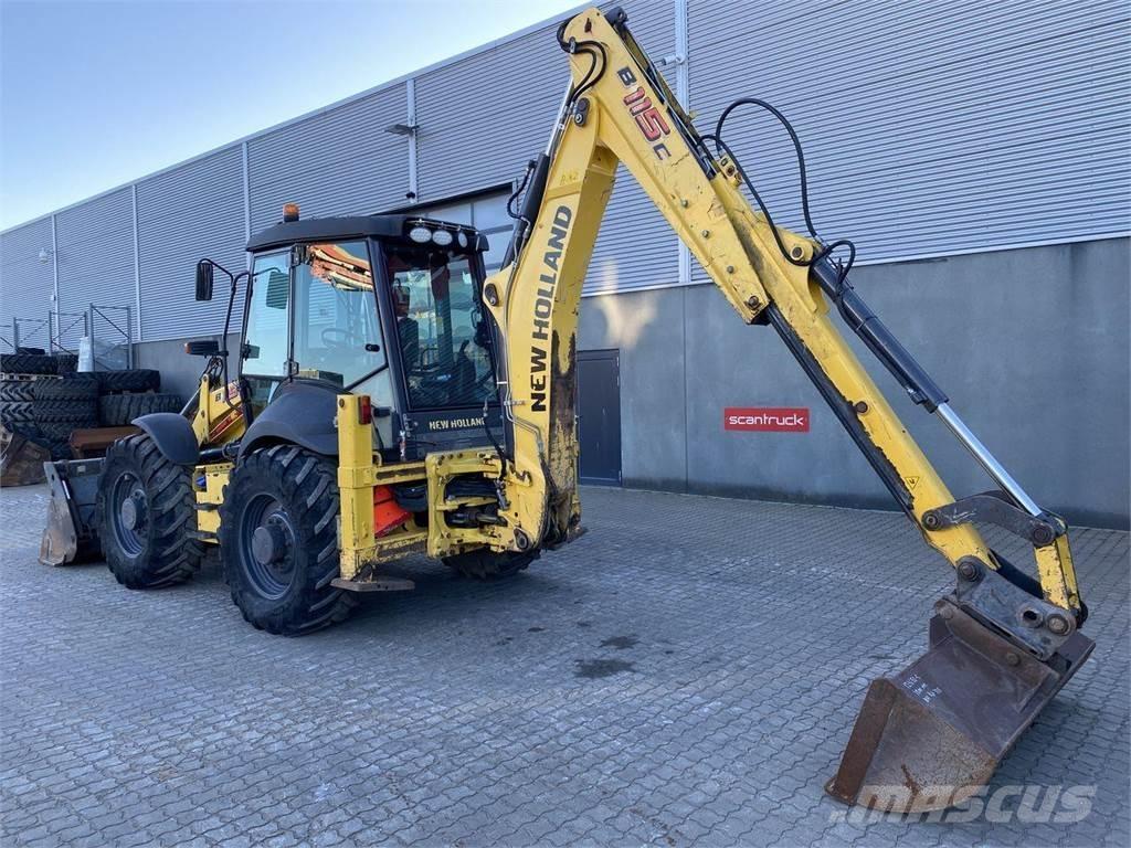 New Holland LB115 Kazıcı yükleyiciler - beko loder