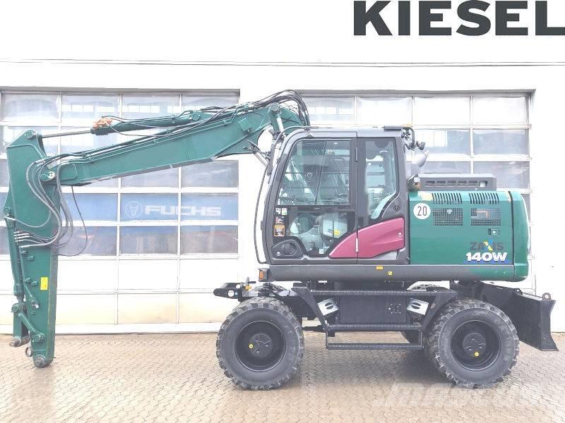 Hitachi ZX 140 W-6 Lastik tekerli ekskavatörler