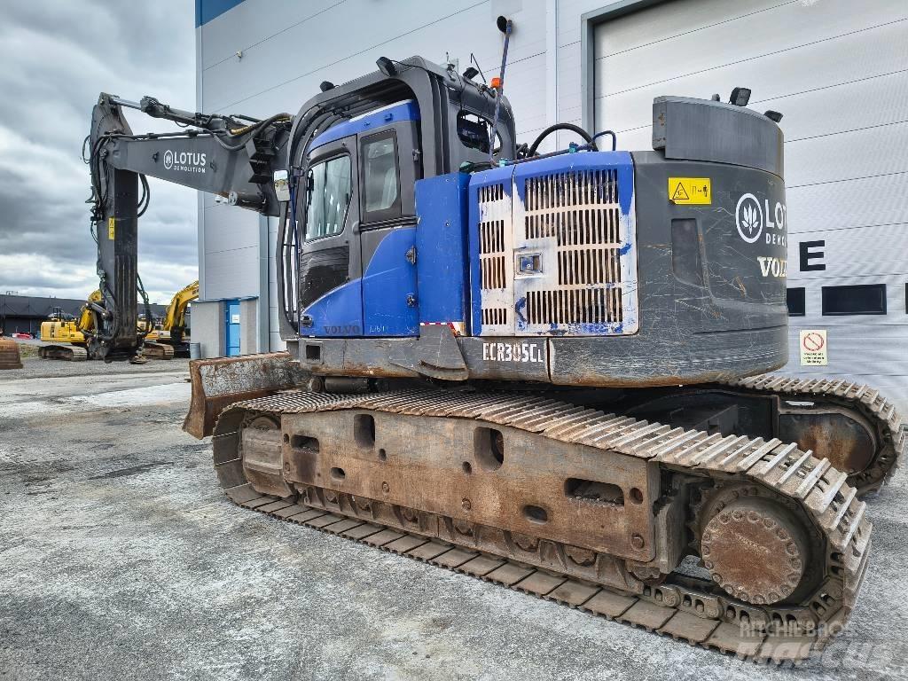 Volvo ECR 305 C L Paletli ekskavatörler