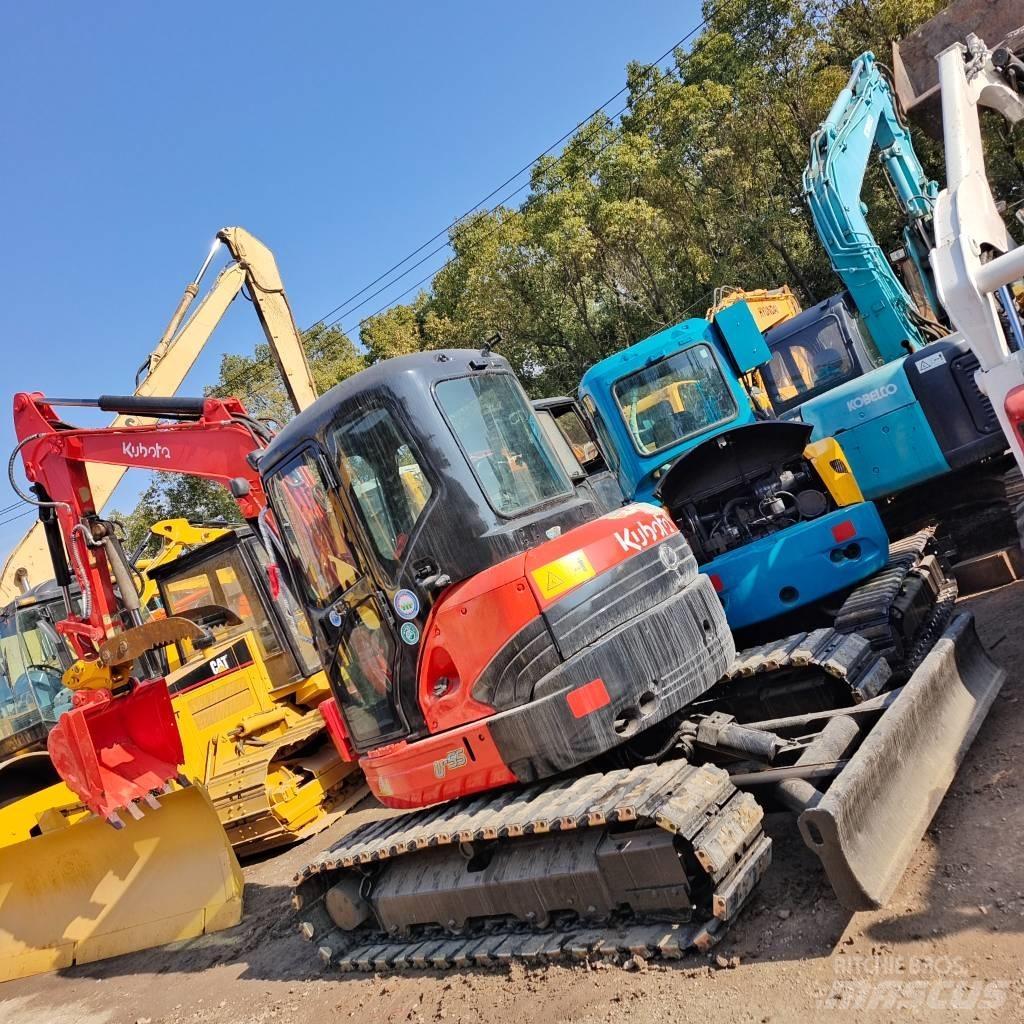 Kubota U 55 Mini ekskavatörler, 7 tona dek