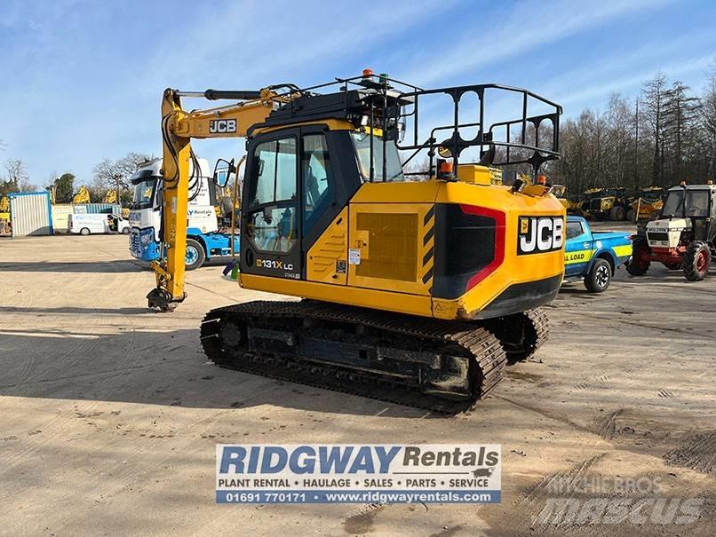 JCB JS 131 LC Paletli ekskavatörler