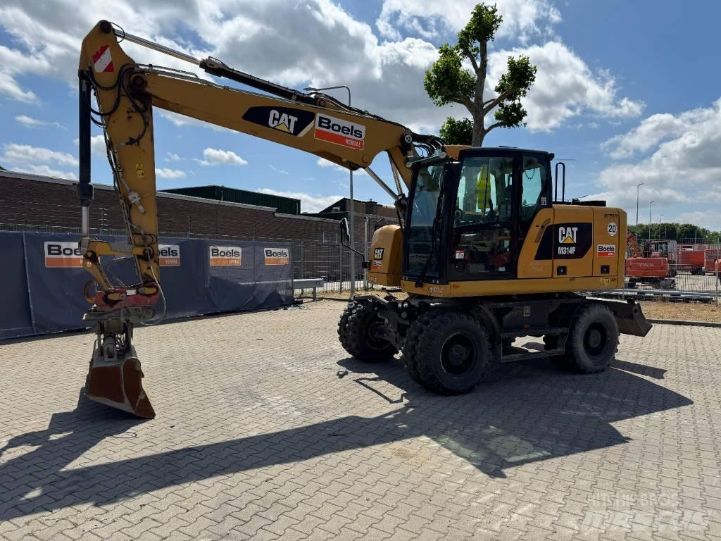CAT M314F Lastik tekerli ekskavatörler
